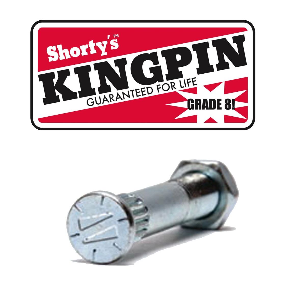 Shorty's - Kingpin With Nut - Velocity 21