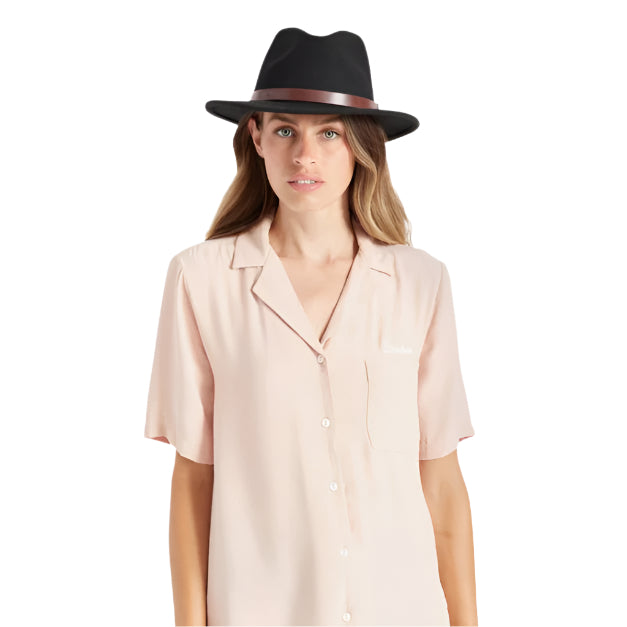 Brixton - Messer Fedora - Black - Velocity 21