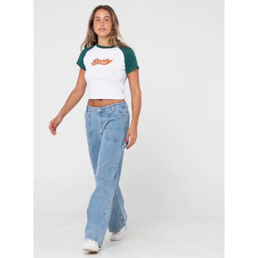 Rusty - Norty Contrast Short Sleeve Tee - Velocity 21