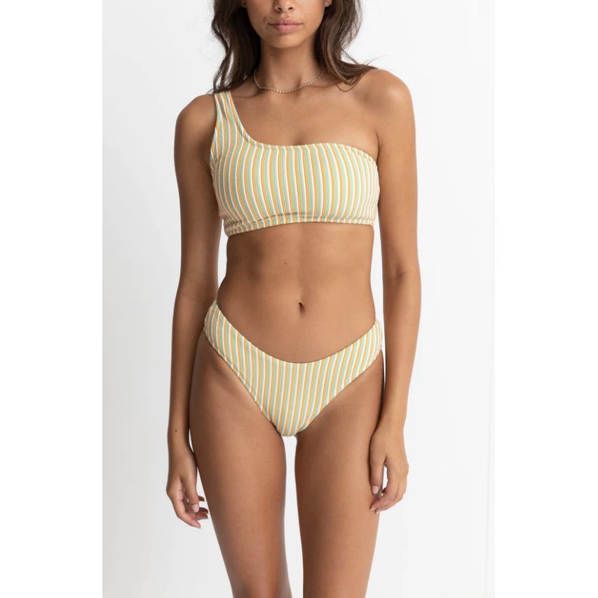 Rhythm - Sunbather Stripe One Shoulder Top - Velocity 21