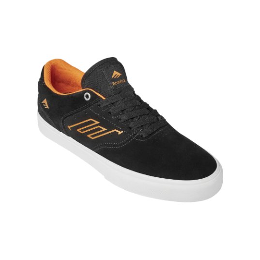 Emerica - The Low Vulc - Black/White/Orange - Velocity 21