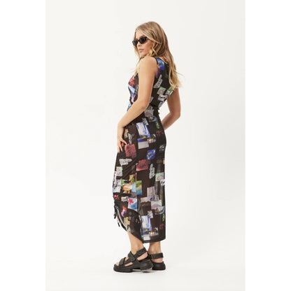 Afends - Under Pressure Recycled Mesh Maxi Dress - Velocity 21
