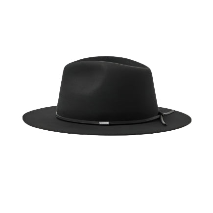 Brixton - Wesley Fedora - Black - Velocity 21