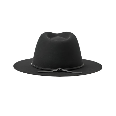 Brixton - Wesley Fedora - Black - Velocity 21