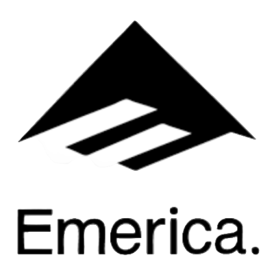 Emerica logo in black and white | Velocity 21