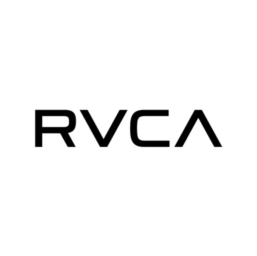 RVCA logo in black and white | Velocity 21