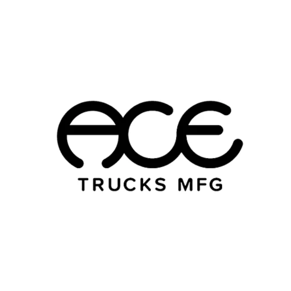 Ace trucks logo in black and white | Velocity 21
