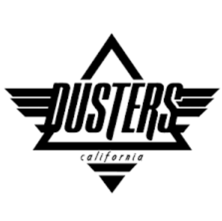 Dusters California logo in black and white | Velocity 21