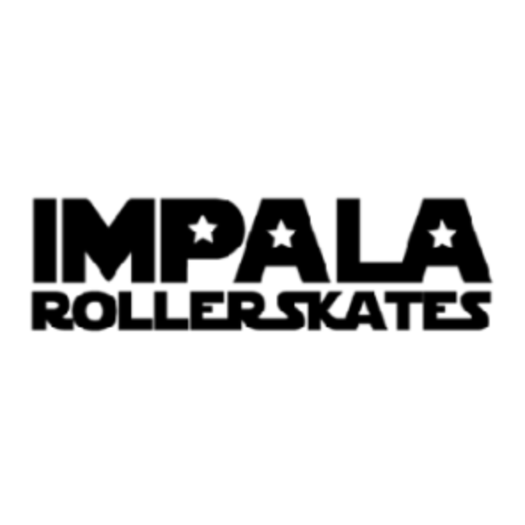 Impala rollerskate logo in black and white | Velocity 21