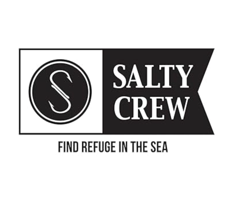 Salty Crew logo in black and white | Velocity 21