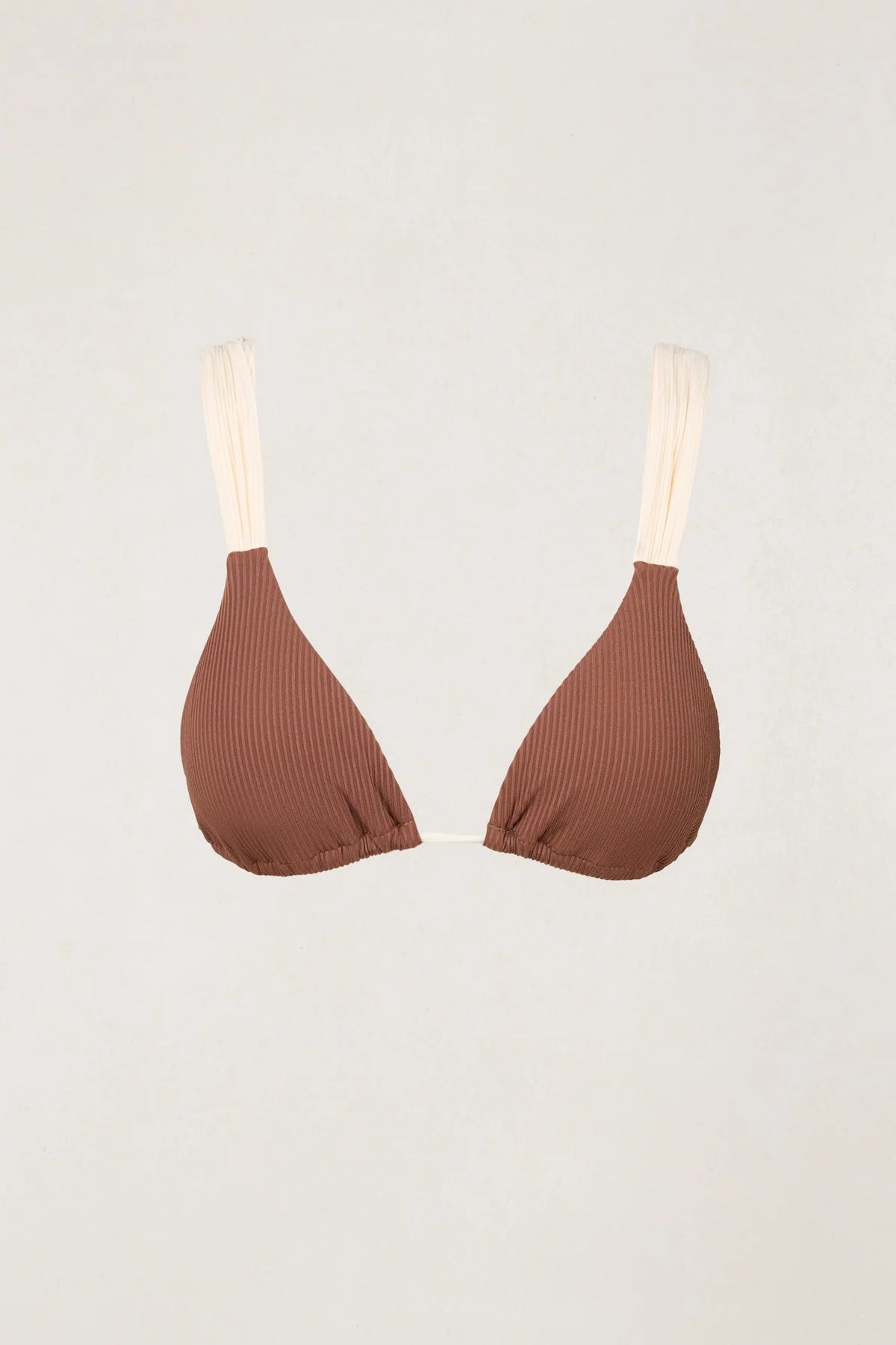 Lily Rib Soft Strap Slide Tri Top