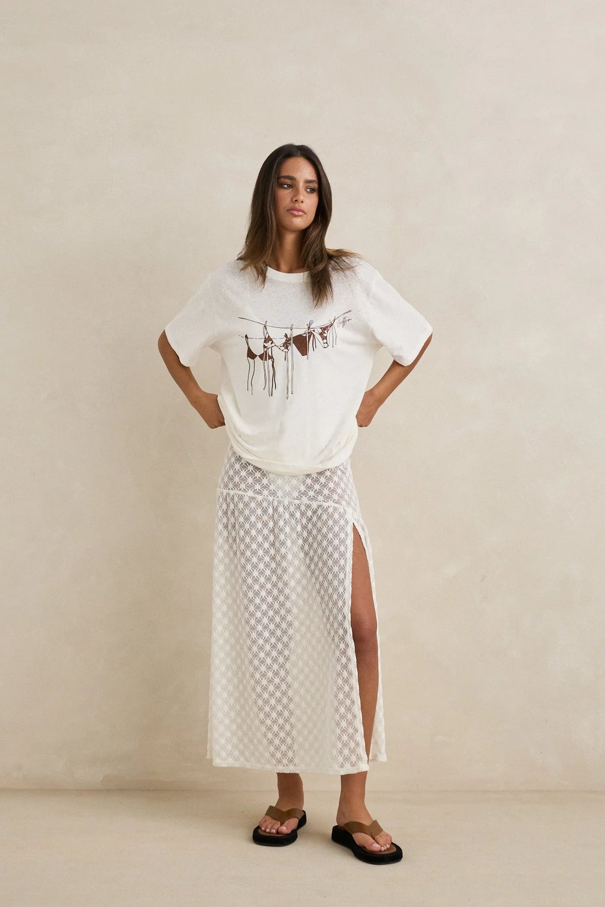 Gigi Lace Maxi Skirt