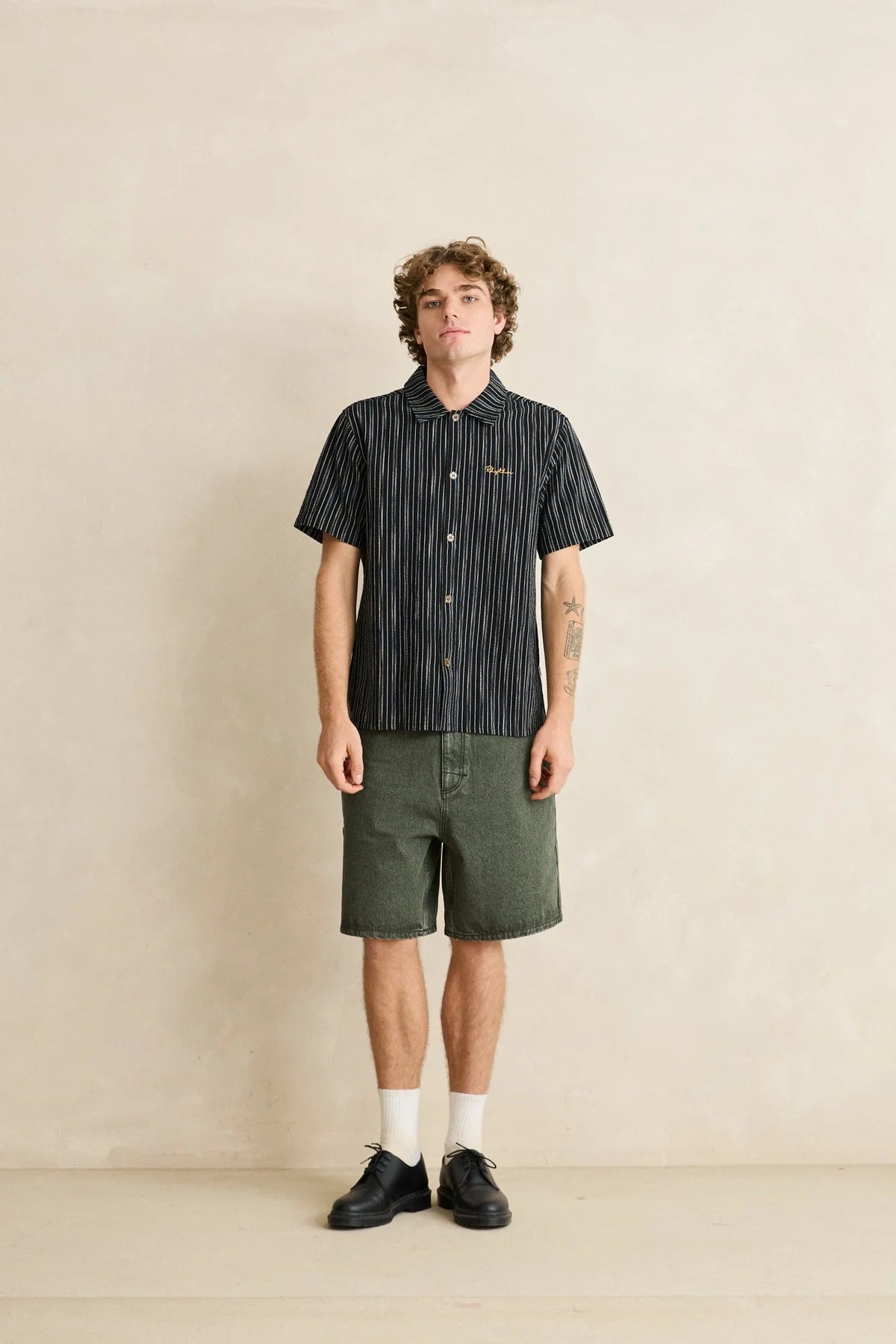 Seersucker Stripe SS Shirt