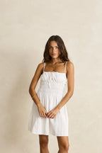 Staple Mini Dress - White
