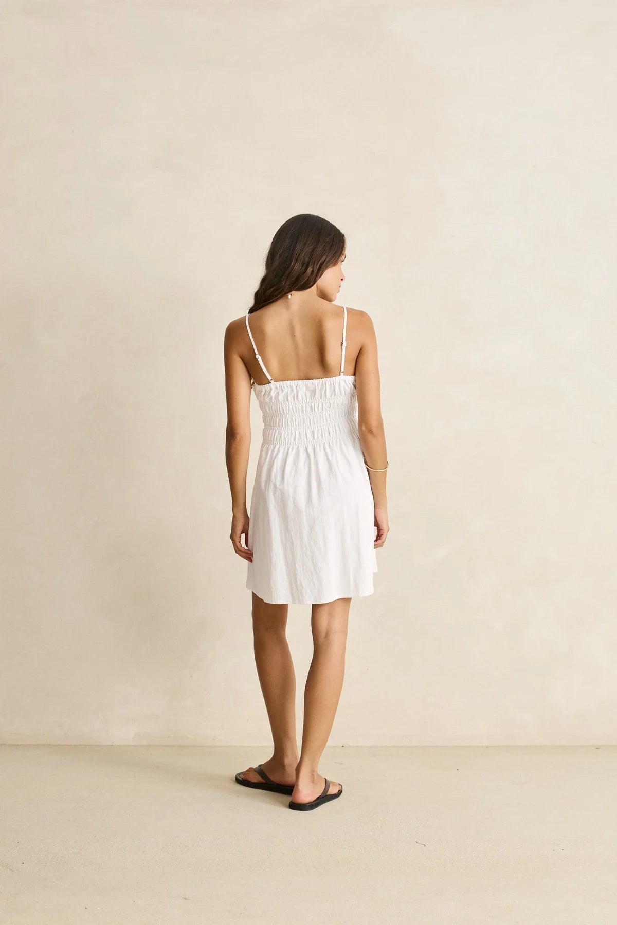 Staple Mini Dress - White
