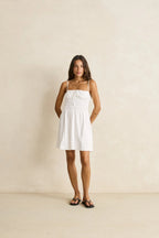 Staple Mini Dress - White