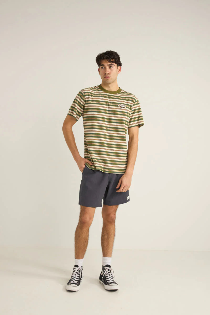 Textured Linen Jam - Navy