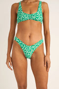 Evergreen Floral Holiday Pant