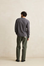 Hallmark Heavy Vintage Embroidered LS Tee