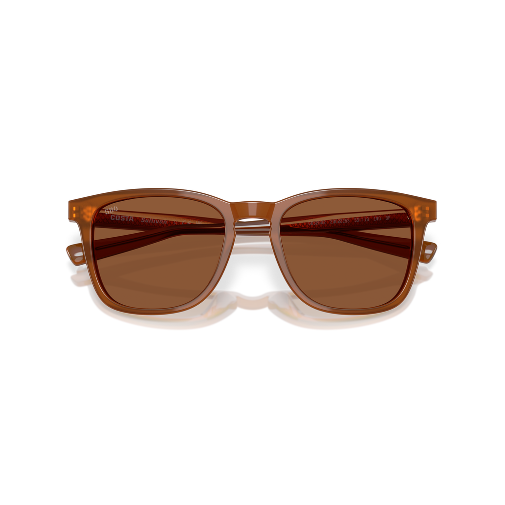 Costa Sullivan Sunglasses - Velocity 21 Red Sands + Copper Polarised Glass 580G