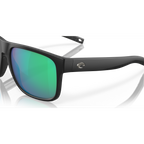Costa Spearo XL Sunglasses - Velocity 21 Matte Black + Green Mirror Polarised Glass 580G