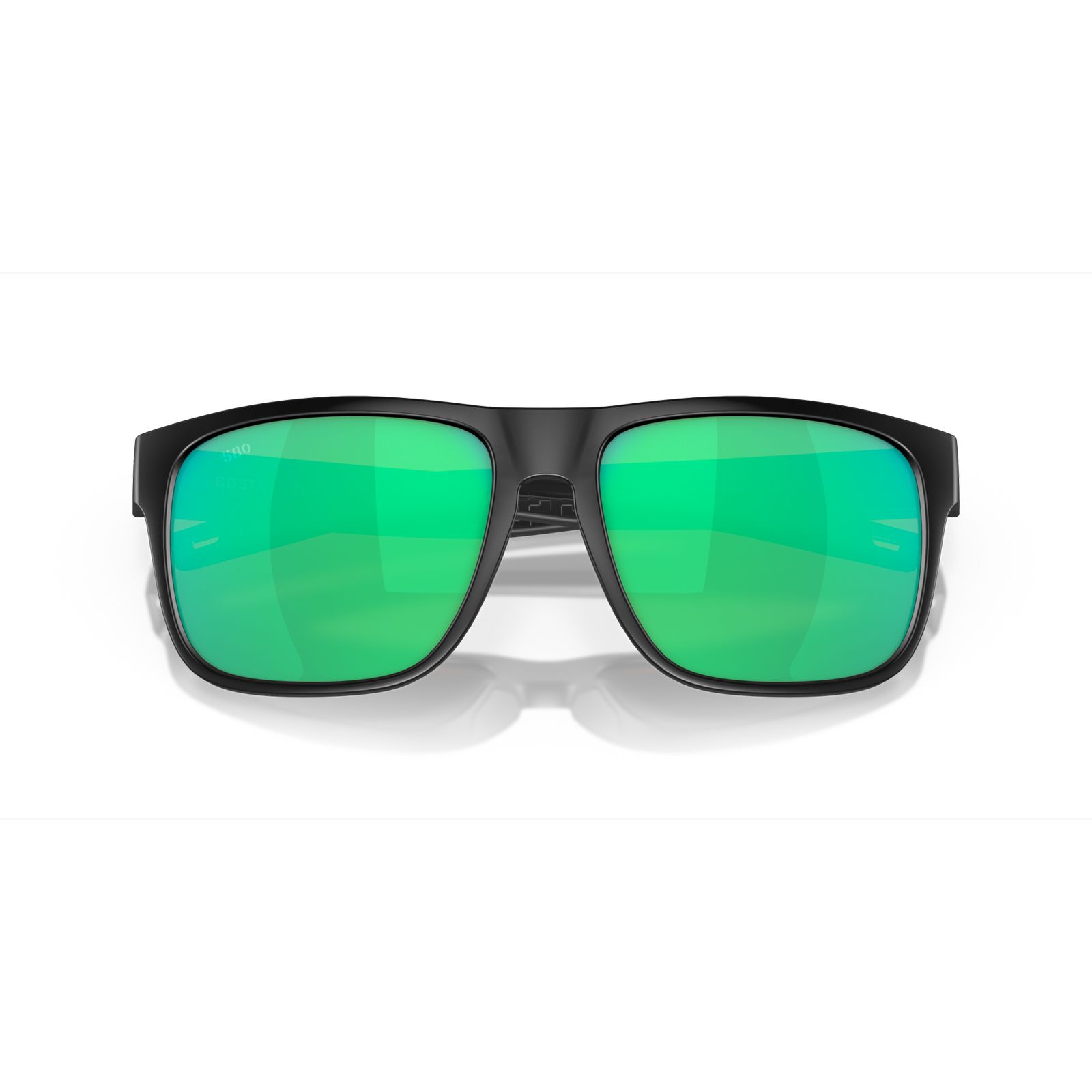 Costa Spearo XL Sunglasses - Velocity 21 Matte Black + Green Mirror Polarised Glass 580G