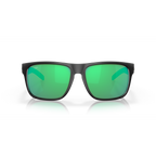Costa Spearo XL Sunglasses - Velocity 21 Matte Black + Green Mirror Polarised Glass 580G