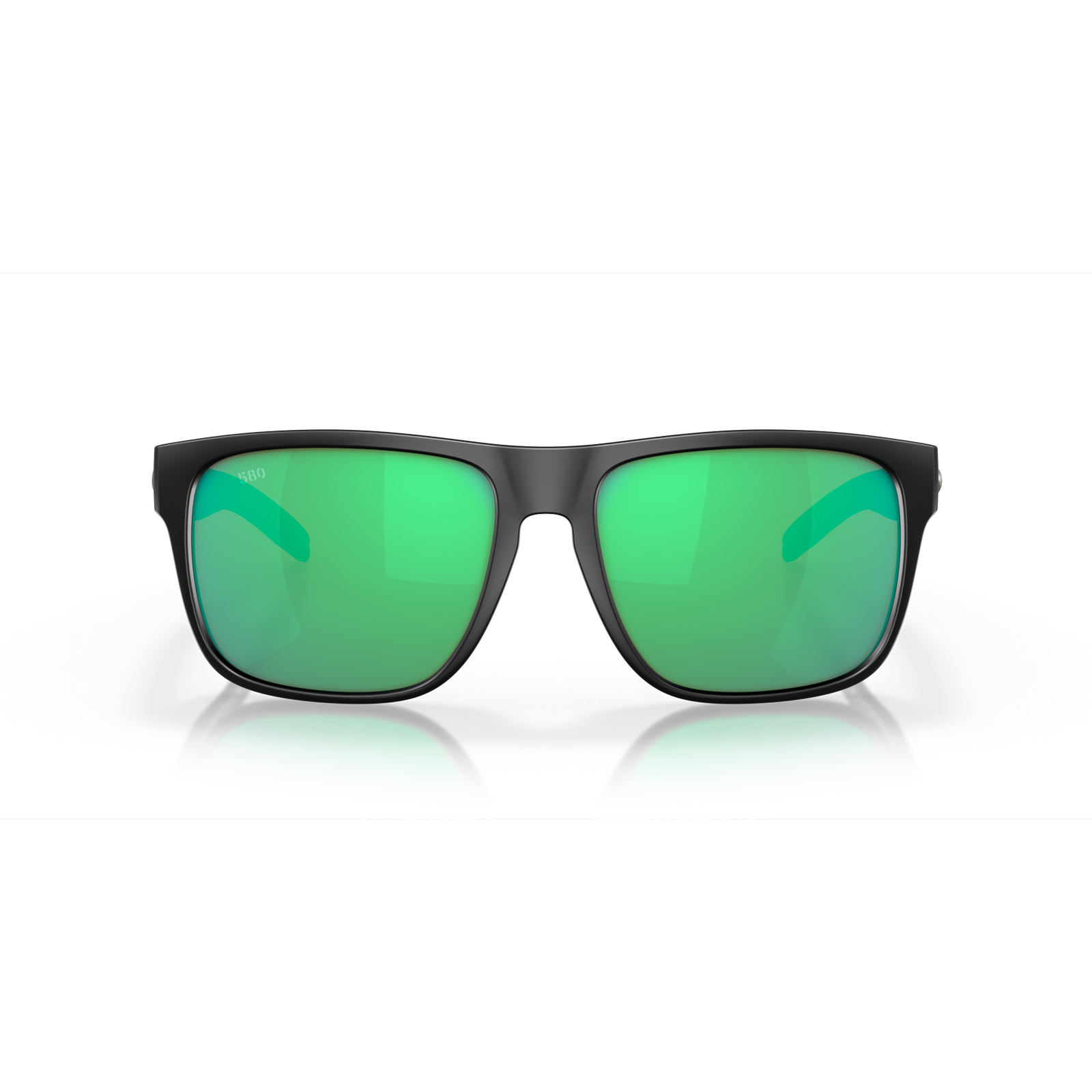 Costa Spearo XL Sunglasses - Velocity 21 Matte Black + Green Mirror Polarised Glass 580G