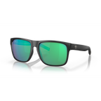 Costa Spearo XL Sunglasses - Velocity 21 Matte Black + Green Mirror Polarised Glass 580G