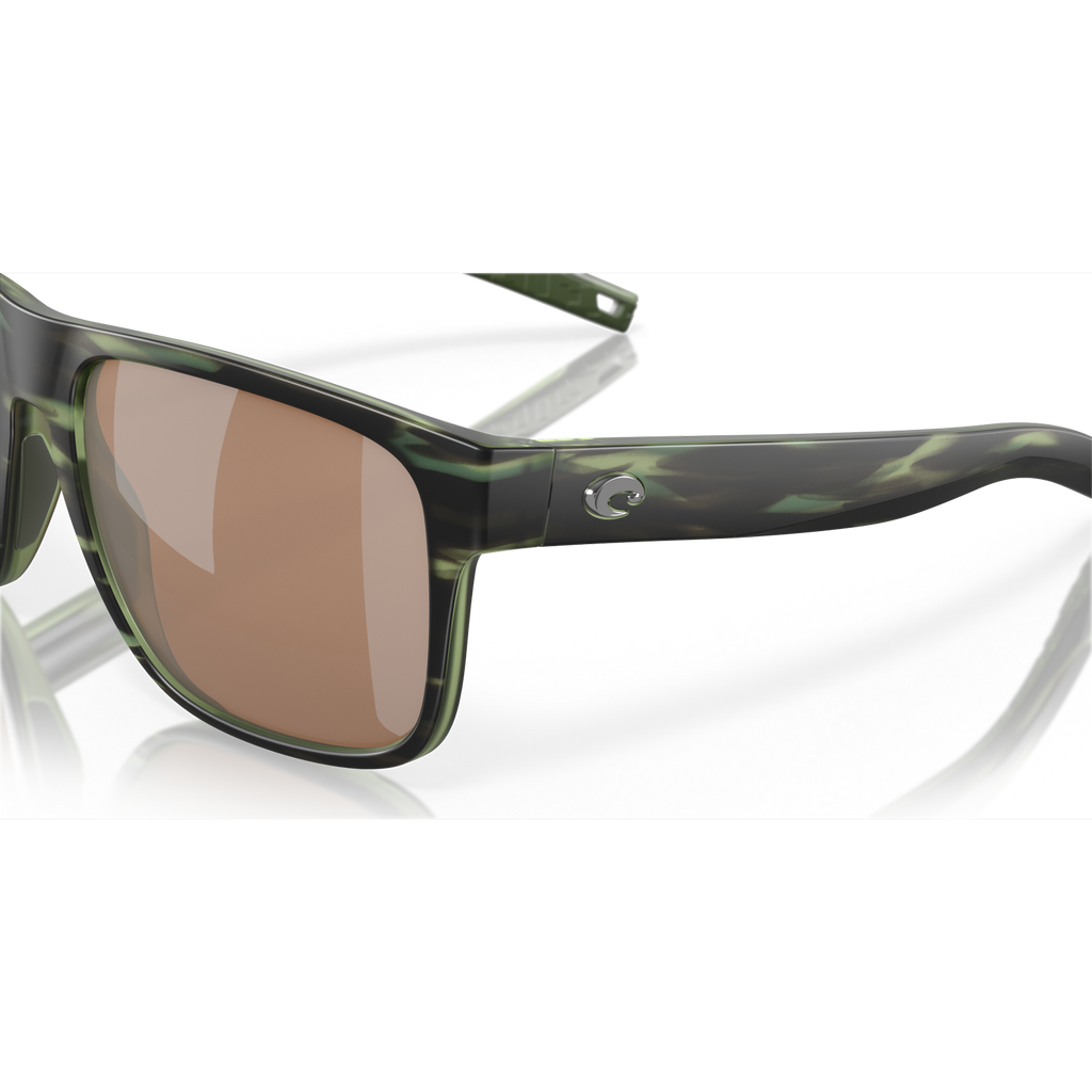 Costa Spearo XL Sunglasses - Velocity 21 Matte Reef + Copper Silver Mirror Polarised Glass 580G