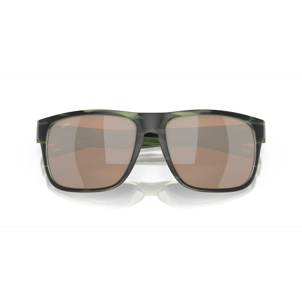 Costa Spearo XL Sunglasses - Velocity 21 Matte Reef + Copper Silver Mirror Polarised Glass 580G