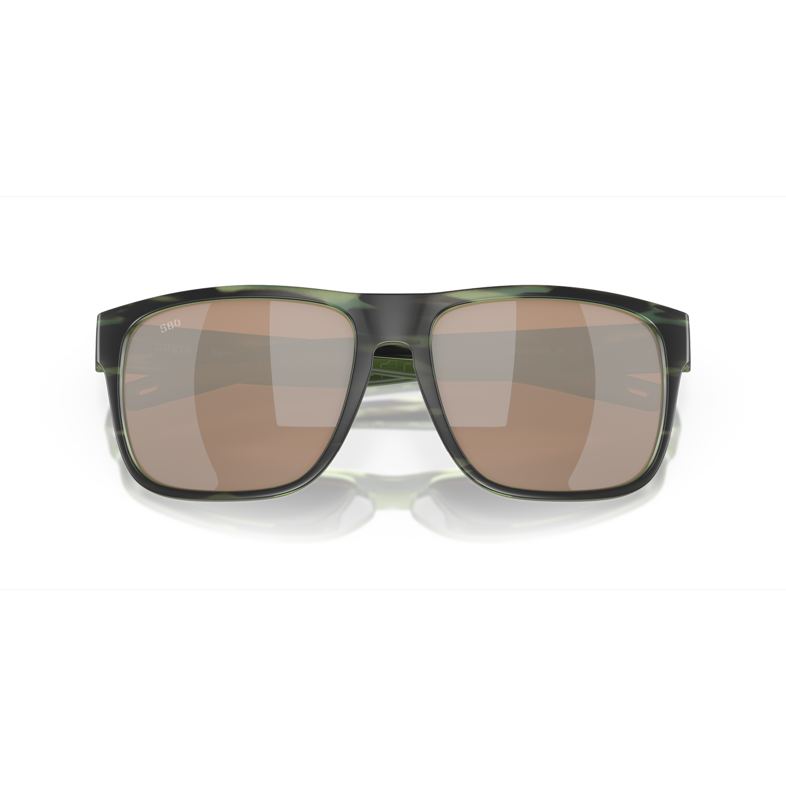 Costa Spearo XL Sunglasses - Velocity 21 Matte Reef + Copper Silver Mirror Polarised Glass 580G