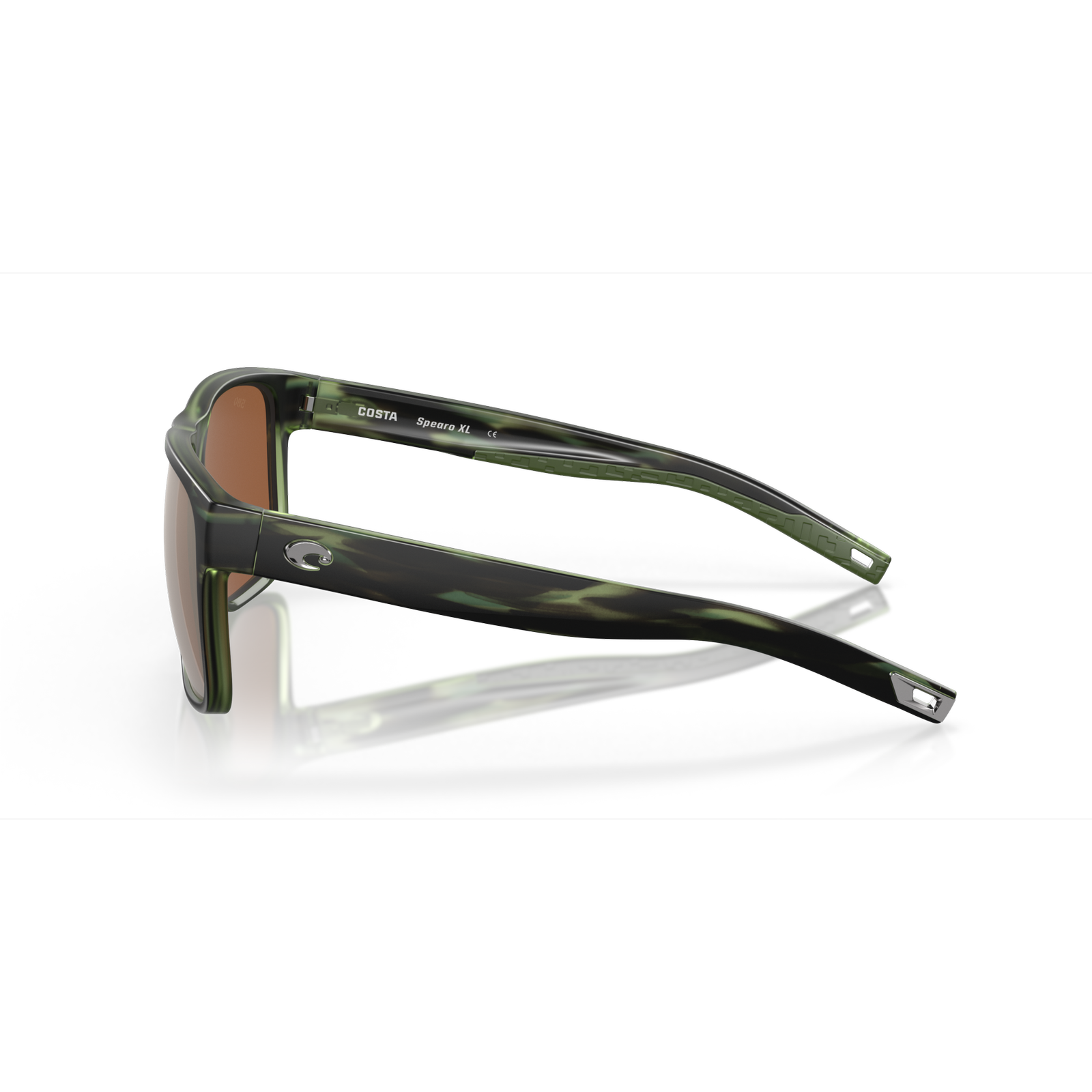 Costa Spearo XL Sunglasses - Velocity 21 Matte Reef + Copper Silver Mirror Polarised Glass 580G