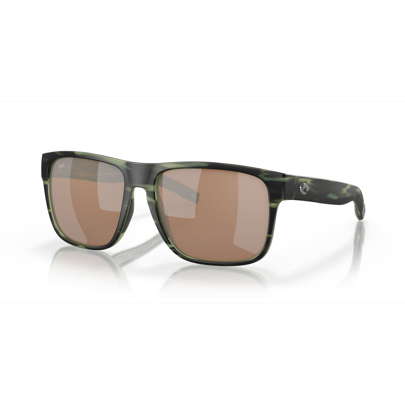 Costa Spearo XL Sunglasses - Velocity 21 Matte Reef + Copper Silver Mirror Polarised Glass 580G