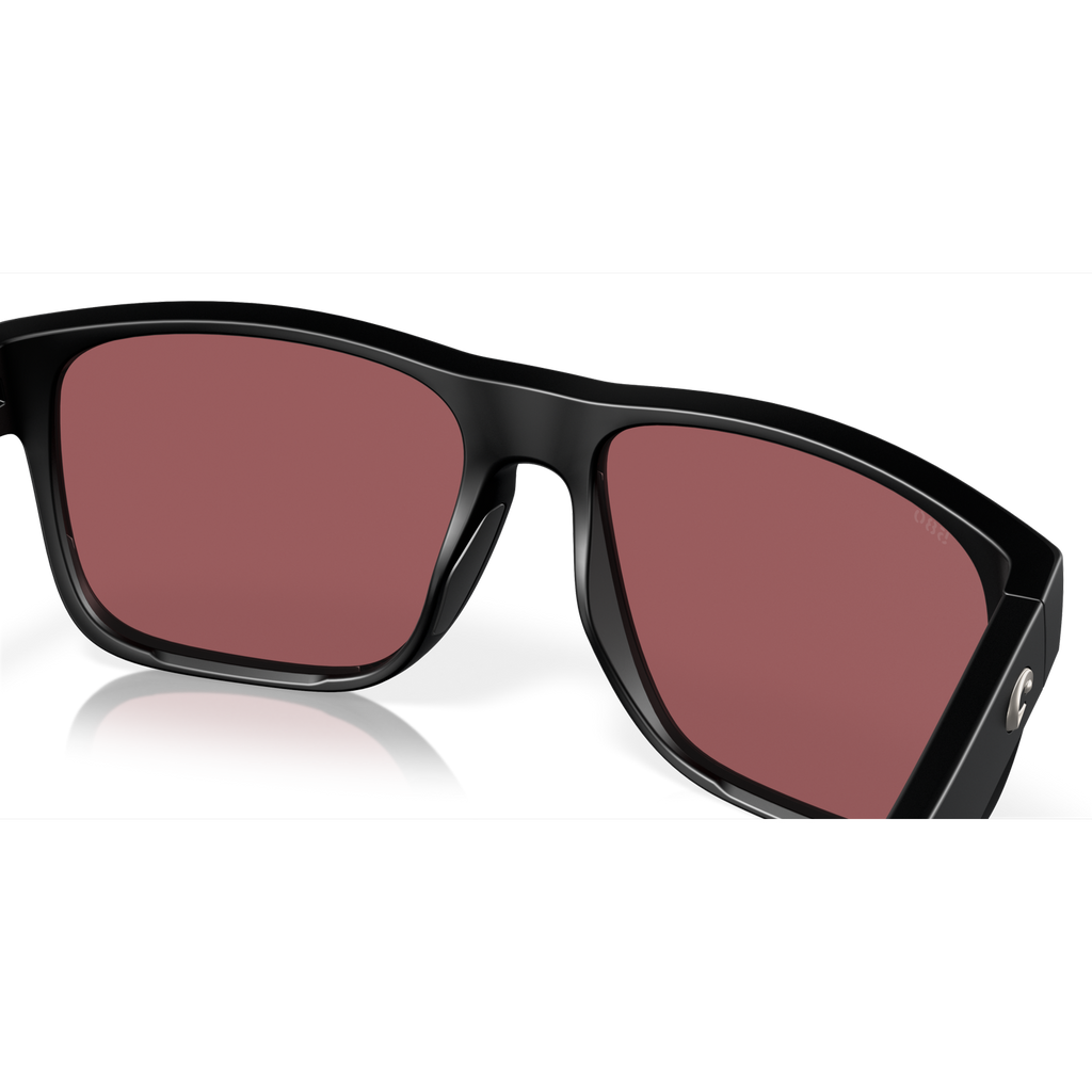 Costa Spearo XL Sunglasses - Velocity 21 Matte Black + Gold Mirror Polarised Glass 580G