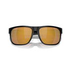 Costa Spearo XL Sunglasses - Velocity 21 Matte Black + Gold Mirror Polarised Glass 580G