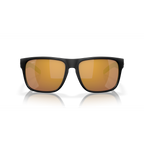 Costa Spearo XL Sunglasses - Velocity 21 Matte Black + Gold Mirror Polarised Glass 580G