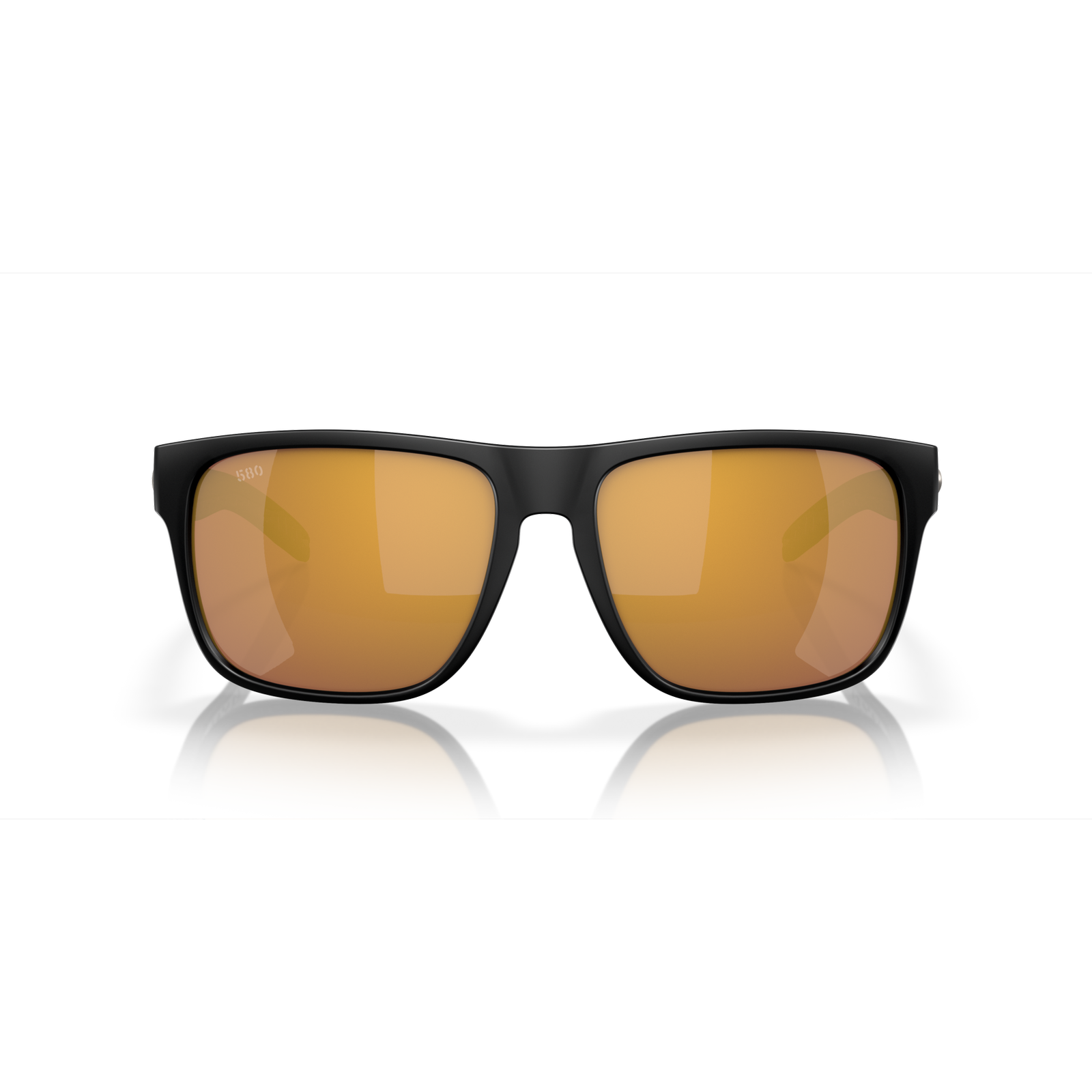 Costa Spearo XL Sunglasses - Velocity 21 Matte Black + Gold Mirror Polarised Glass 580G