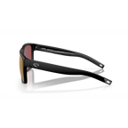 Costa Spearo XL Sunglasses - Velocity 21 Matte Black + Gold Mirror Polarised Glass 580G