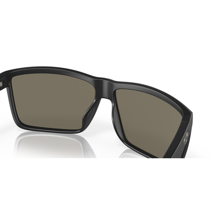 Costa Rinconcito Sunglasses - Velocity 21 Matte Black + Blue Mirror Polarised Glass 580G