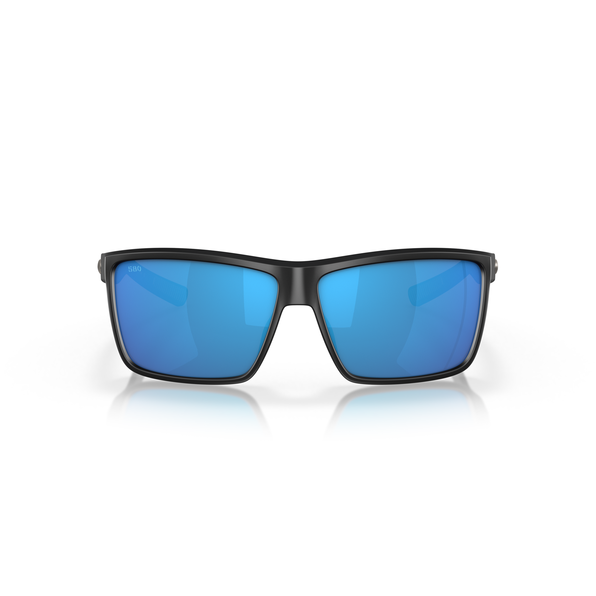Costa Rinconcito Sunglasses - Velocity 21 Matte Black + Blue Mirror Polarised Glass 580G