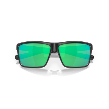 Costa Rinconcito Sunglasses - Velocity 21 Matte Black + Green Mirror Polarised Glass 580G