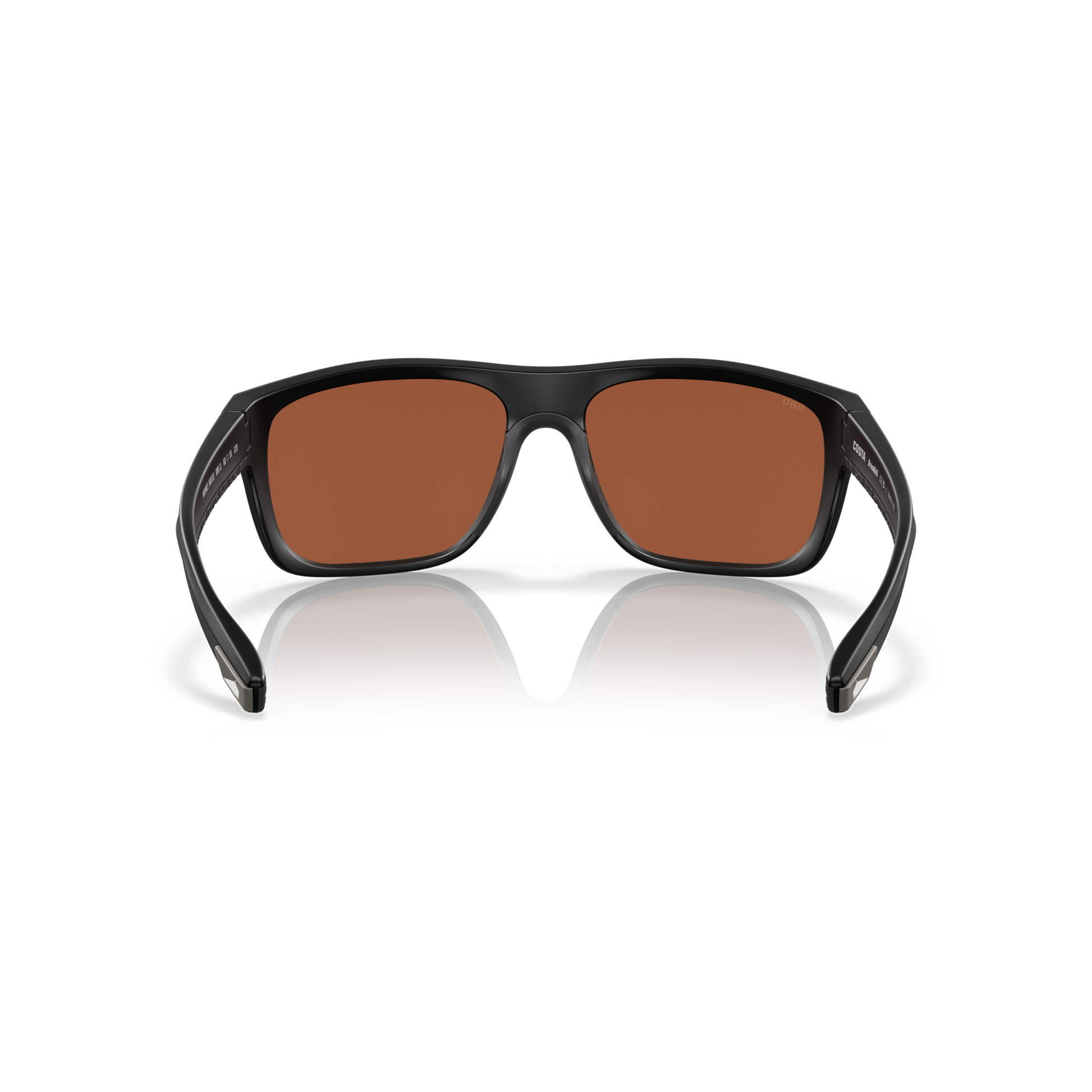 Costa Broadbill Sunglasses - Velocity 21 Matte Black + Green Mirror Polarised Glass 580G