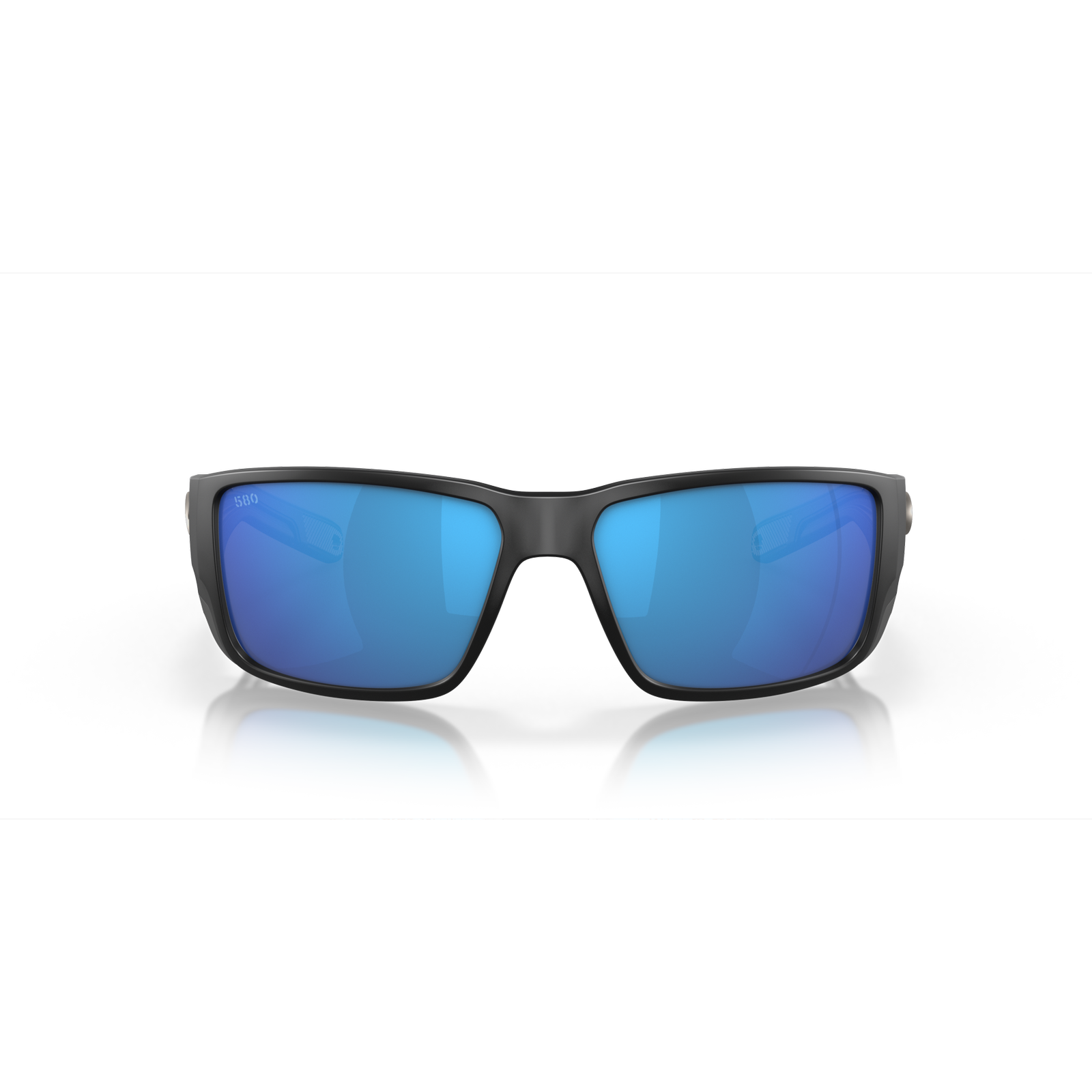 Costa Blackfin Pro Sunglasses - Velocity 21 Matte Black + Blue Mirror Polarised Glass 580G