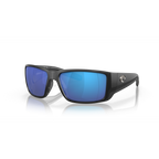 Costa Blackfin Pro Sunglasses - Velocity 21 Matte Black + Blue Mirror Polarised Glass 580G