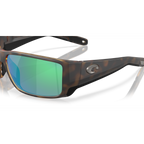 Costa Blackfin Pro Sunglasses - Velocity 21 Matte Tortoise + Green Mirror Polarised Glass 580G