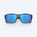 Costa Reefton Pro Sunglasses - Velocity 21 Matte Black + Blue Mirror Polarised Glass 580G