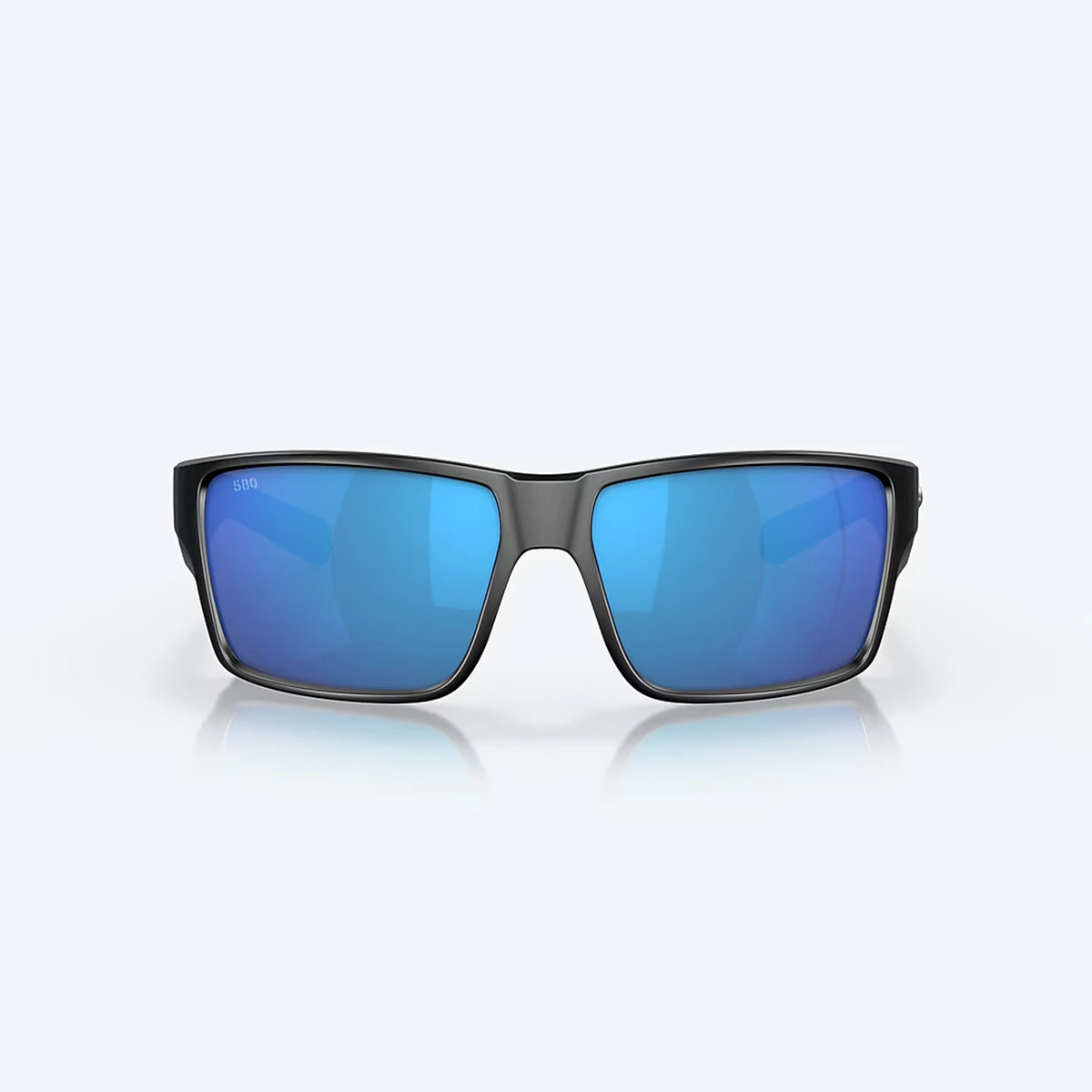 Costa Reefton Pro Sunglasses - Velocity 21 Matte Black + Blue Mirror Polarised Glass 580G
