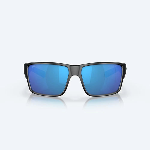 Costa Reefton Pro Sunglasses - Velocity 21 Matte Black + Blue Mirror Polarised Glass 580G