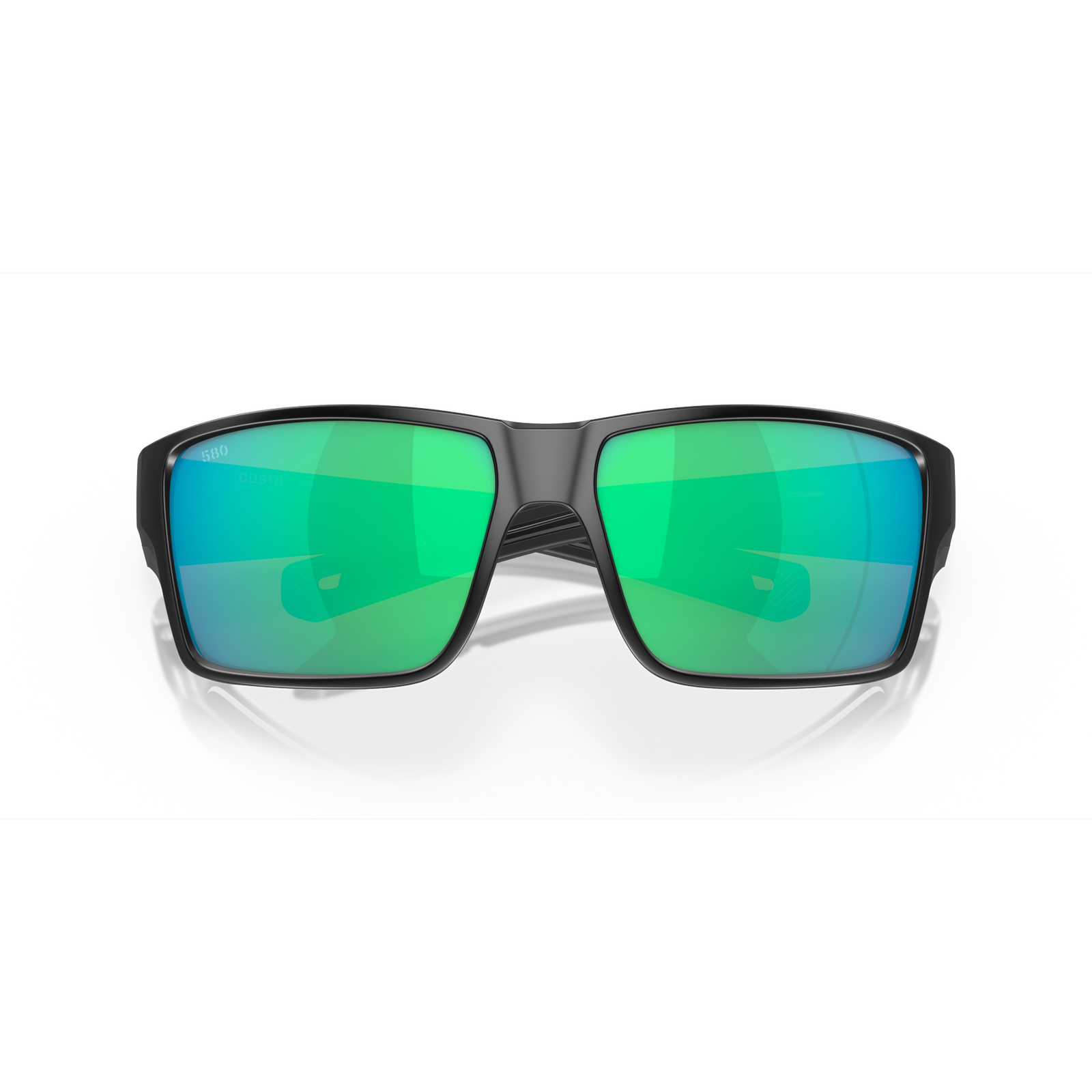 Costa Reefton Pro Sunglasses - Velocity 21 Black + Green Mirror Polarised Glass 580G